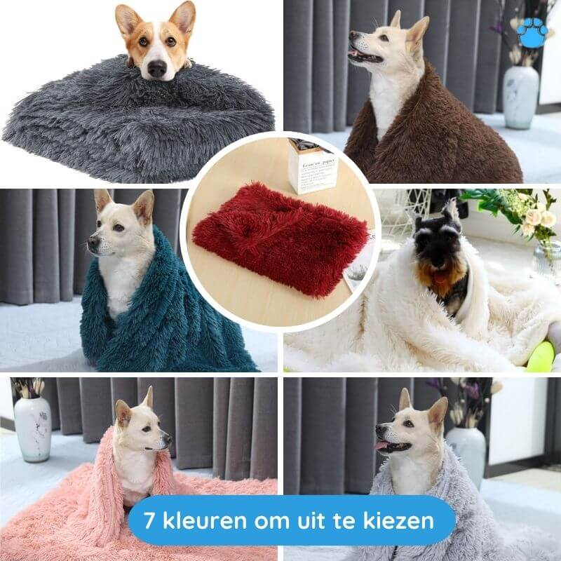 MrFluffyFriend™ - Fluffy Deken Voor Honden En Katten