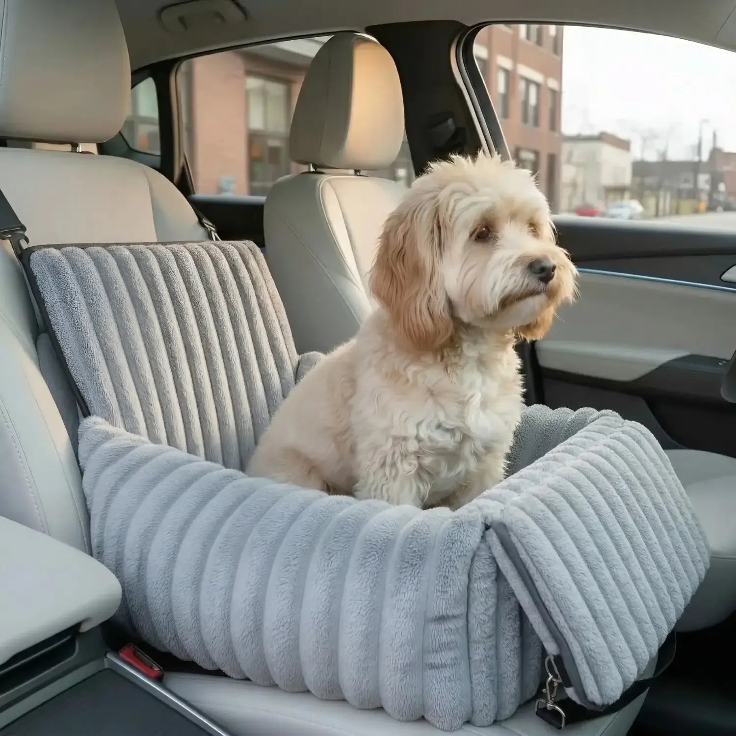 MrFluffyFriend - Beste Zachte Hondenautostoel
