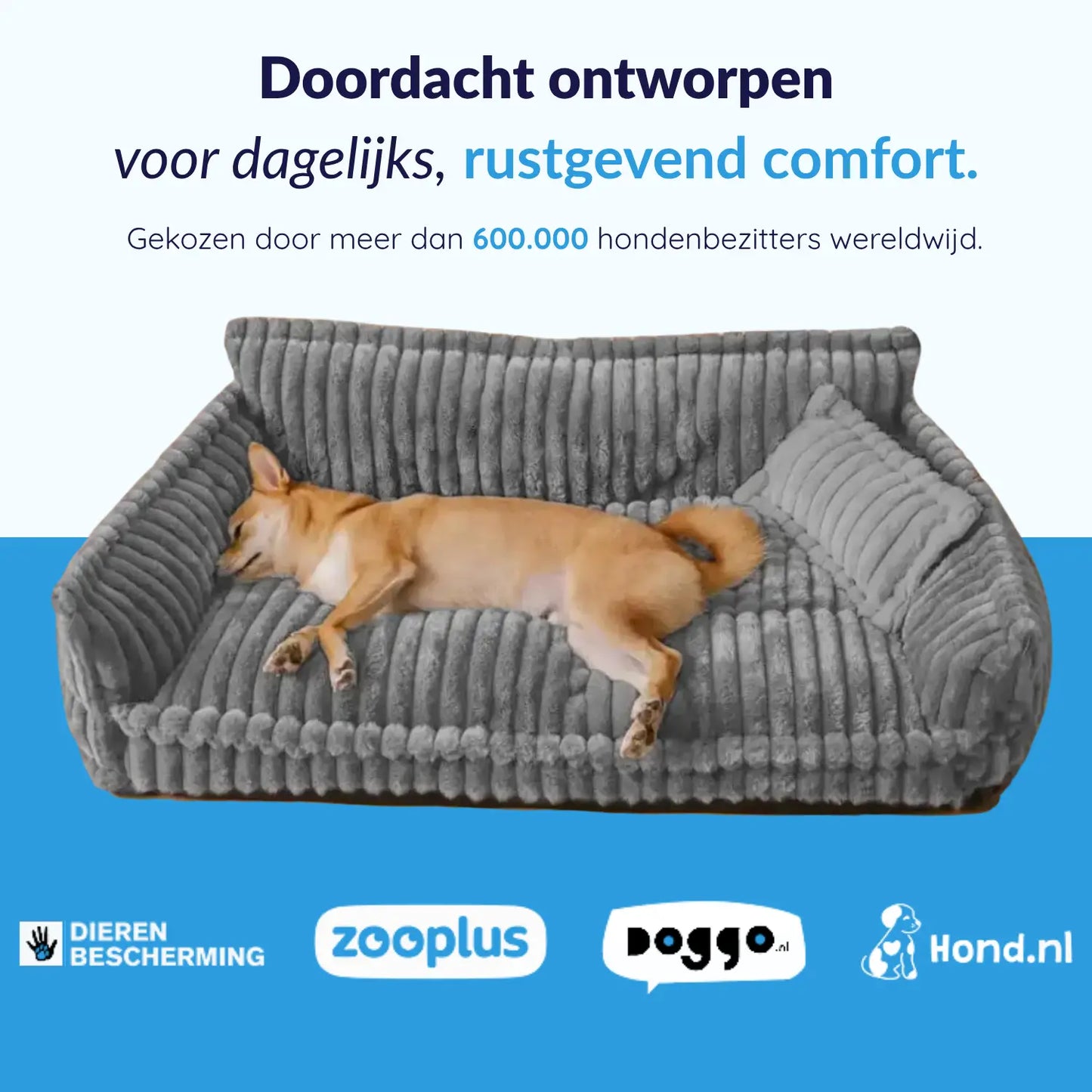 MrFluffyFriend® - Design Hondenbed