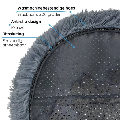 MrFluffyFriend® - Anti Angst Hondenmand