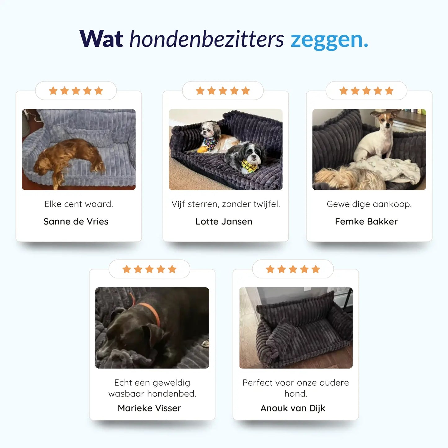 MrFluffyFriend® - Design Hondenbed