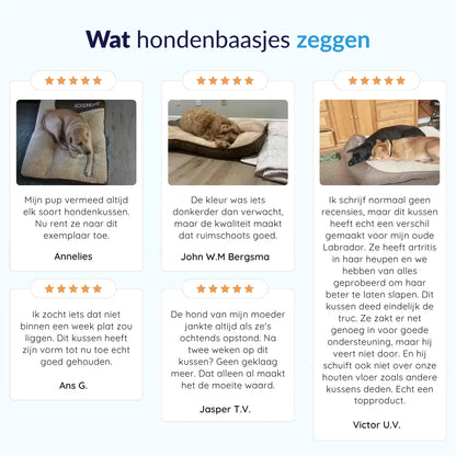 MrFluffyFriend® - Kalmerend Hondenkussen